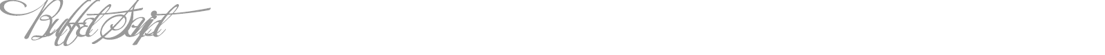 Buffet Script font preview